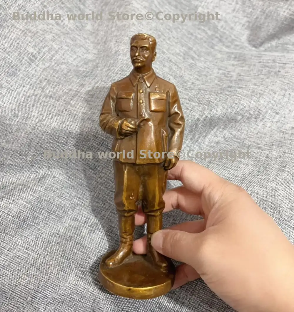 

Collection Second World War Soviet Russia politician Revolutionist Joseph Stalin Bronze sculpture Moscow Soviet Patriotic War