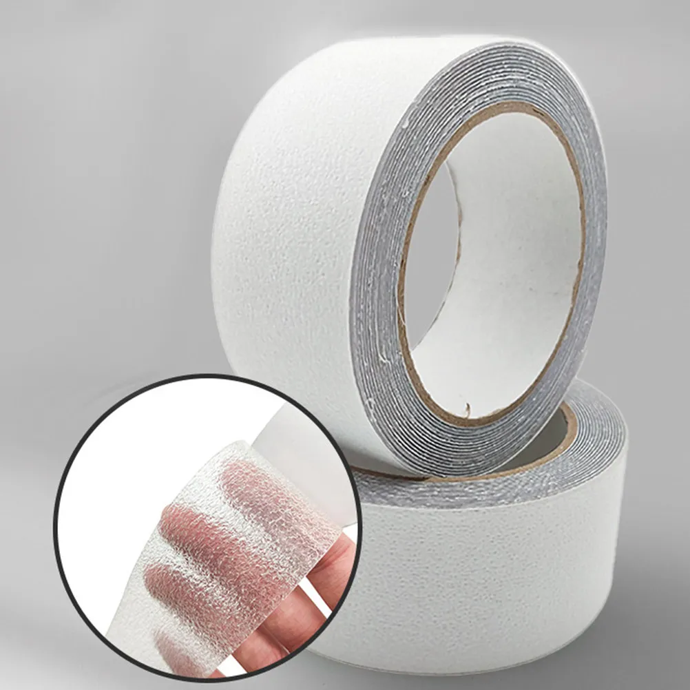 1개의 안전하고 투명한 미끄럼 방지 테이프 (야외 계단, 출입구, 미끄러운 계단, 논슬립 그립 테이프, 투명 계단 트레드)