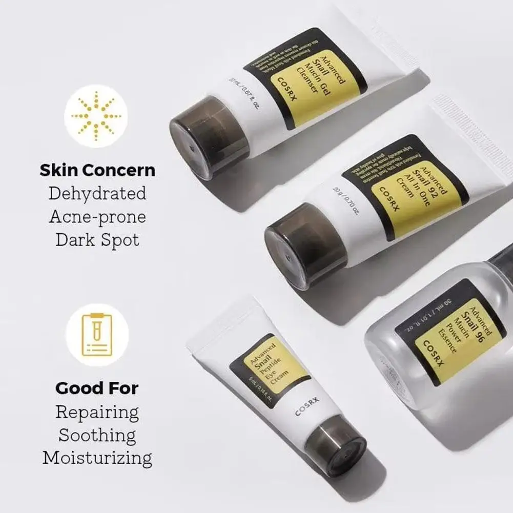 Cosrx Advanced Snail 96 Mucin Power Repair Essence Toner Cream Hyaluronic Acid Moisturizing Nourishing Brightening Skin Care 6