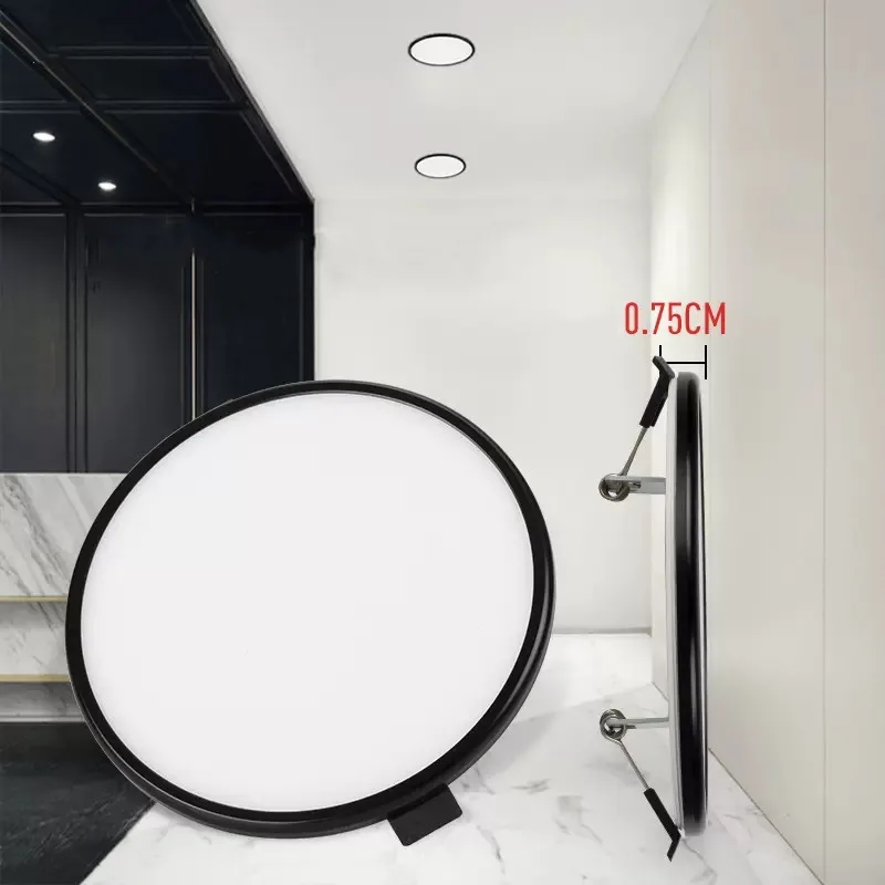 

Black/Silver/Golden 5W 7W 9W 12W Dimmable Recessed Ceiling Spot Light Downlight Lamp for Living Room Bedroom Kitchen Bulbs