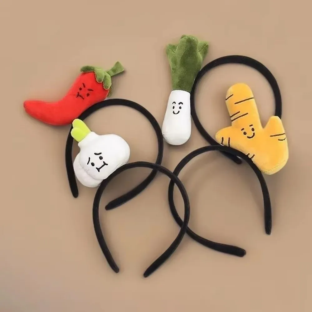 Polyester Funny Vegetable Hairband for Kids and Adults