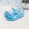 Girls Sandals Summer New Crystal Princess Shoes Anti-slip Breathable Fashion Children Sandals Beach Girls Shoes Cute Jelly Shoes 4