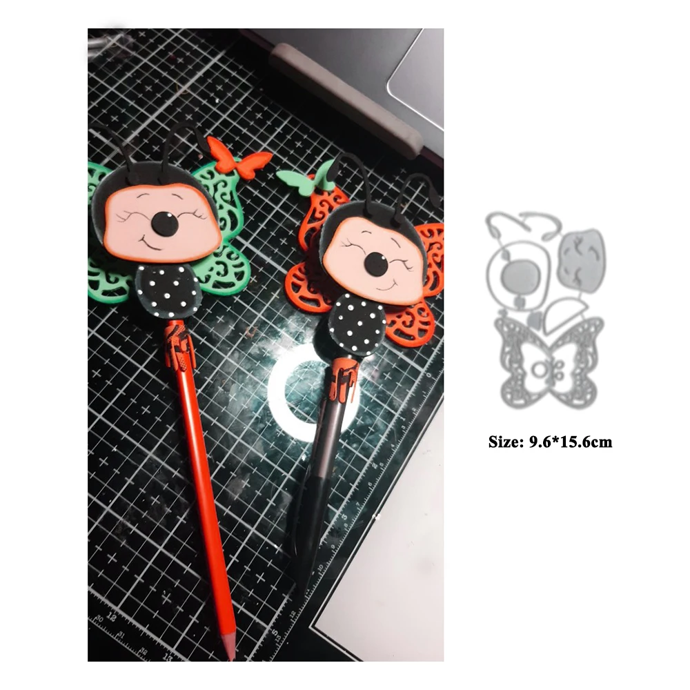 

Metal Punching Knives Bee Card Making Cutting Die Scrapbook Slimline Die Cut Mold Template for Paper Craft