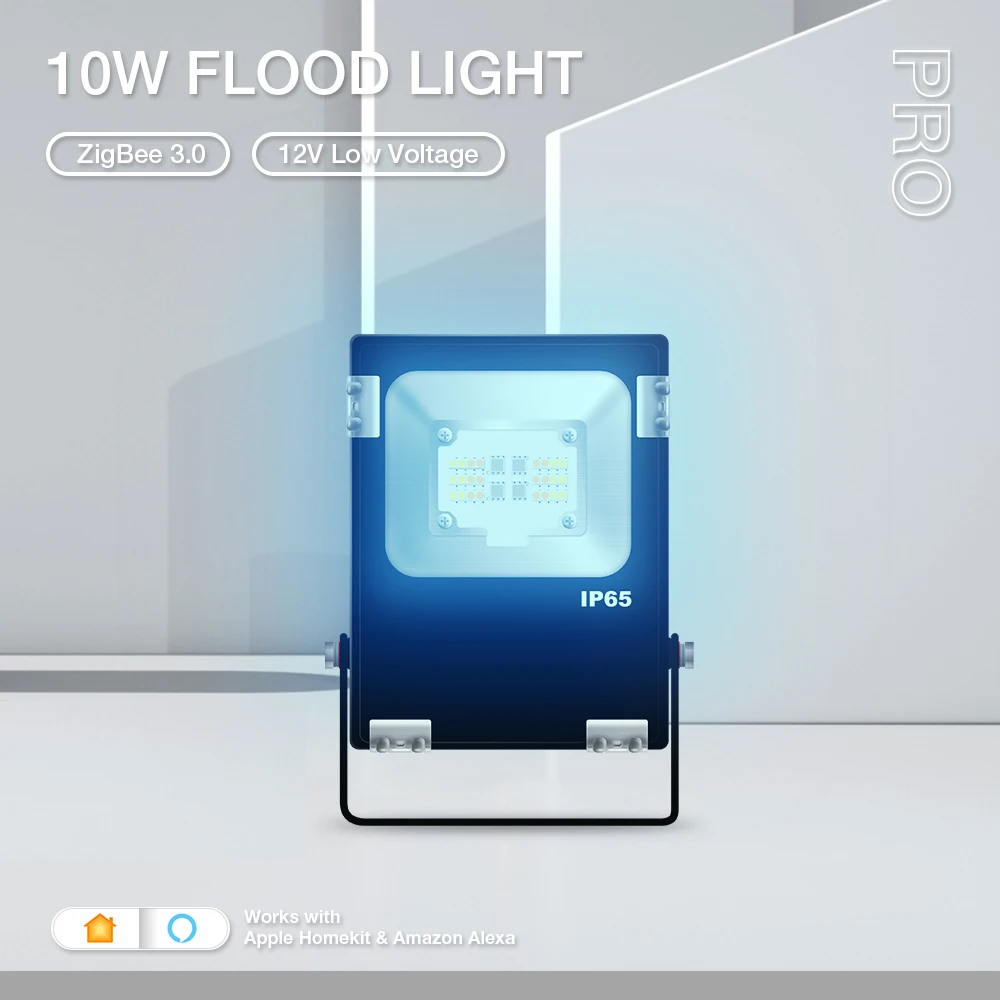 

Светодиодный прожектор Gledopto для умного дома Zigbee DC/AC 12 В RGBCCT, водонепроницаемый IP65, подходит для наружного парка, сада, лужайки вечерние ринки, свадьбы