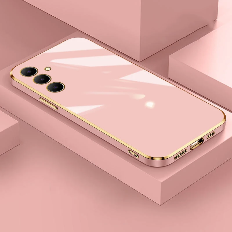 Luxury Plating Soft Silicone Phone Case Cover