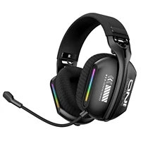 ONIKUMA Wireless Gaming Headset: 2.4G/Wired/Bluetooth 3 Modes, Bendable HD Mic, Soft Ear Pads, Immersive Sound for PC/PS4/5