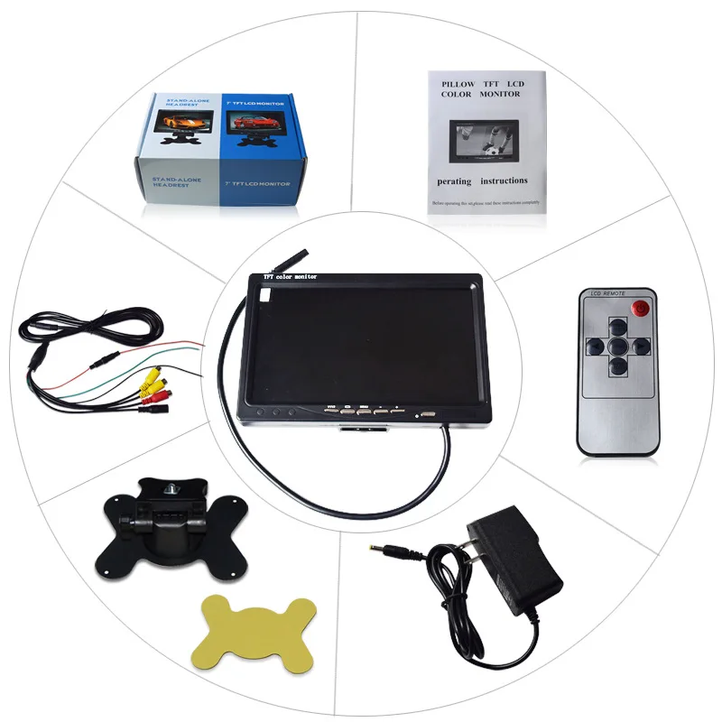   Ʈ HD  ÷ LCD , AV HDMI VGA Է, 7 ġ