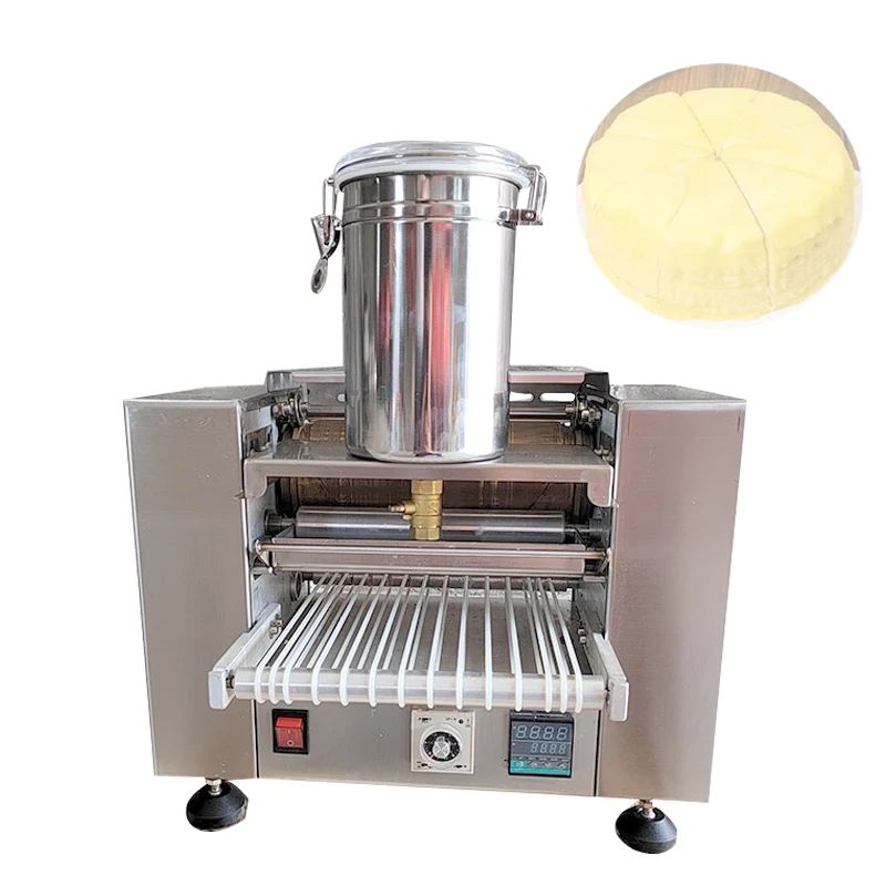 

6 inches 8 inches10 inches Melaleuca Cake Crust Machine Spring Roll Pancake Machine Towel Roll Making Machine