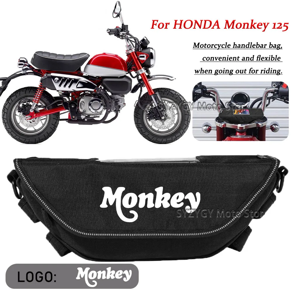 

Motorcycle accessories tools bag Waterproof And Dustproof Convenient travel For Honda monkey 125 125z handlebar bag
