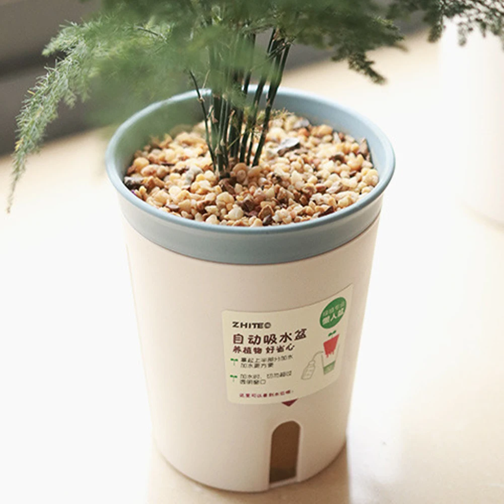 

Double Layer Home Decoration Long Term Use Aeration Decoration Drainage Flower Pot Plantation Watering Fitment