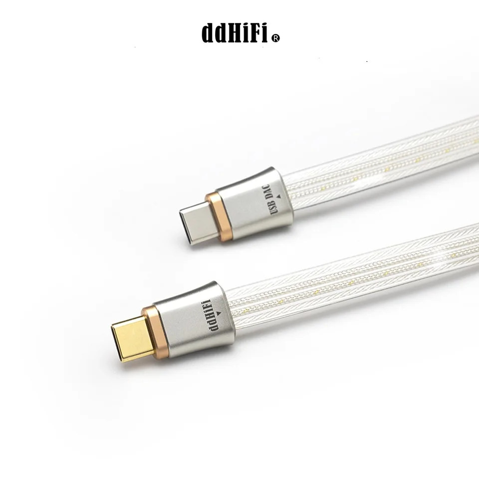 DD ddHiFi TC19CC (Comet) (45CM） DD ddHiFi TC19CC (Comet) Flagship Pure Silver USB-C to USB-C