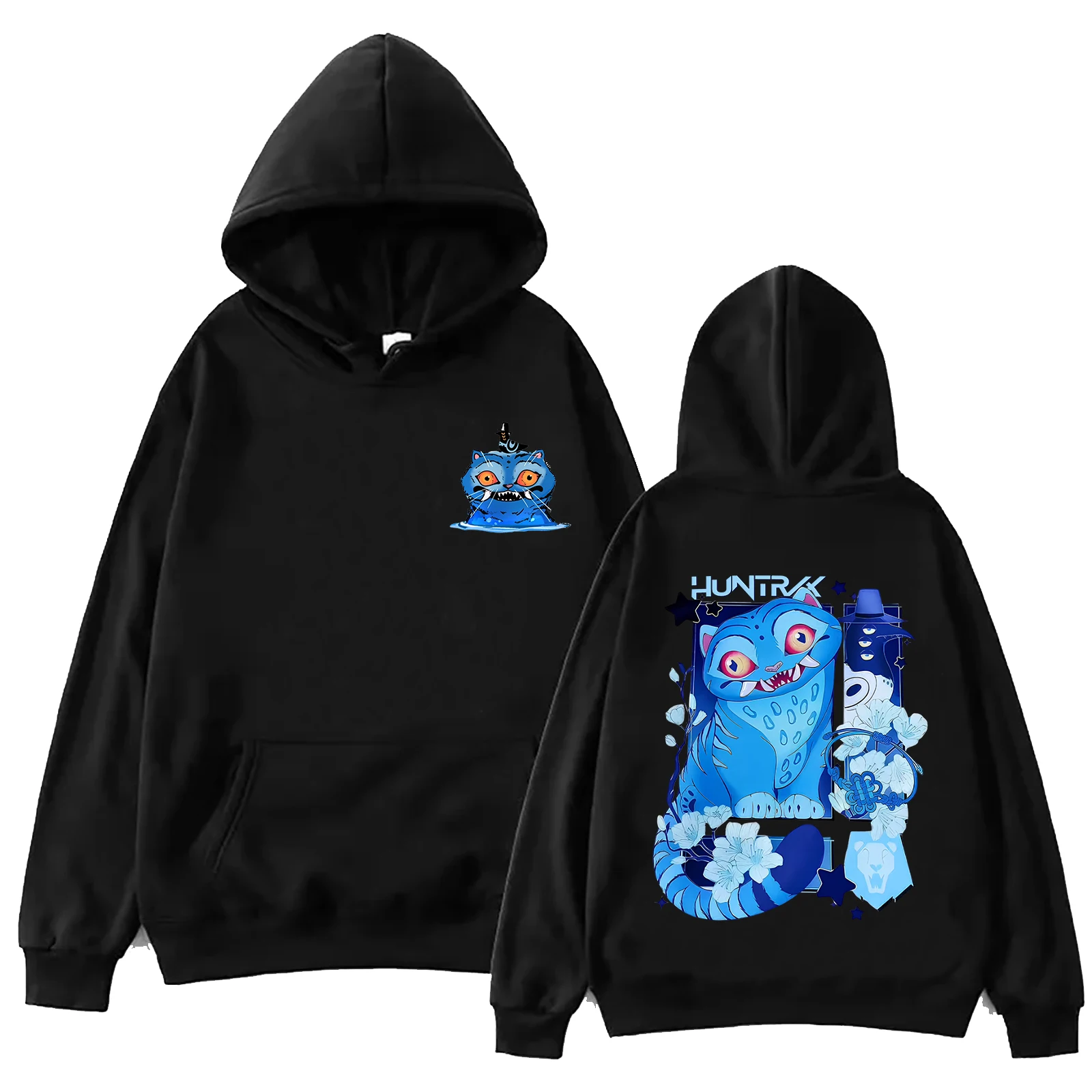 Bluza z kapturem Kpop Demon Hunter Tiger Harajuku Hip Hop