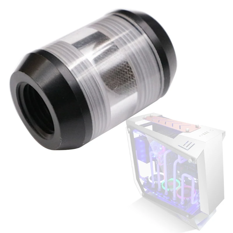 

G1/4 внутренняя резьба, система водяного охлаждения, фильтр, прозрачный экран, воронкообразная форма для ПК, резервуар для