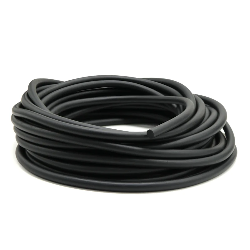 1M Fluorine Rubber Solid Strip Diameter 2,3,4,5,6,7,8,10,12,15,2.5,3.5,4.5 mm O-Ring Bar Seal Not Foaming Black