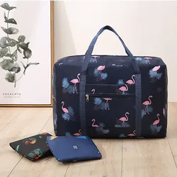 Bolsas de almacenamiento de ropa plegables, bolso de equipaje de Viaje Unisex de gran capacidad, accesorios de maleta de cosméticos para fin de semana