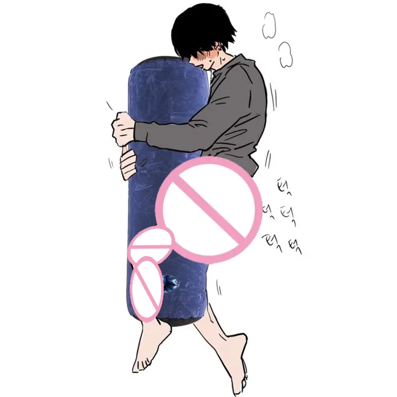 Inflatable Pillow Hugger Masturbation Sex Toys Furniture Pillow Body Support Pads For Men Women Adult Games Pillow_voghion.com