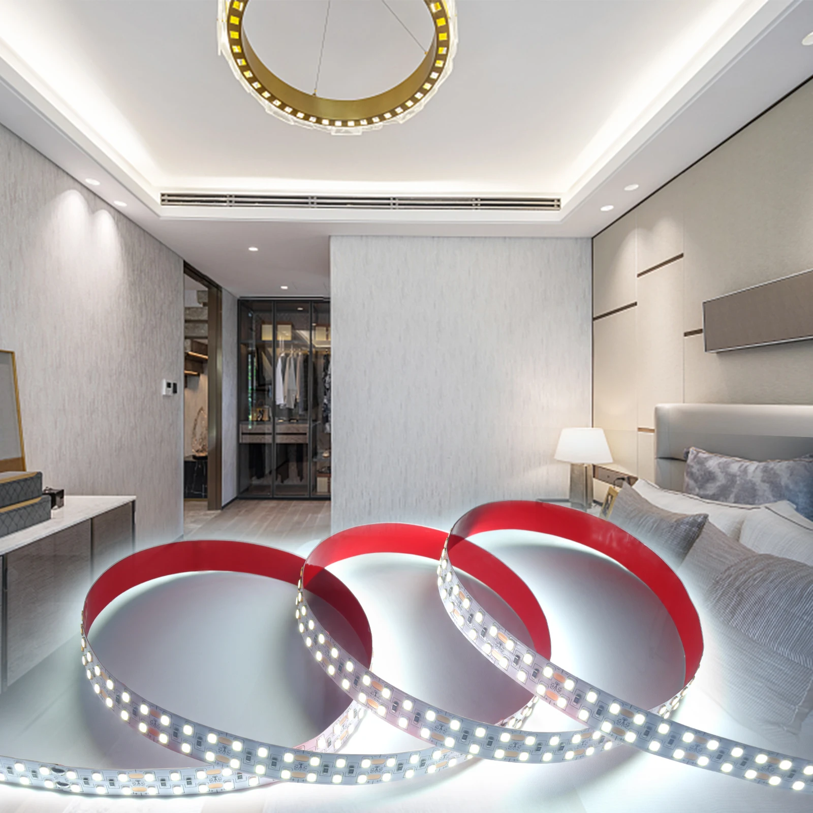 12V 24V LED Strip Lights 5M 2835 Flexible LED Tape Sf3490f5363bb4b65b0f644029dd6a6d3m