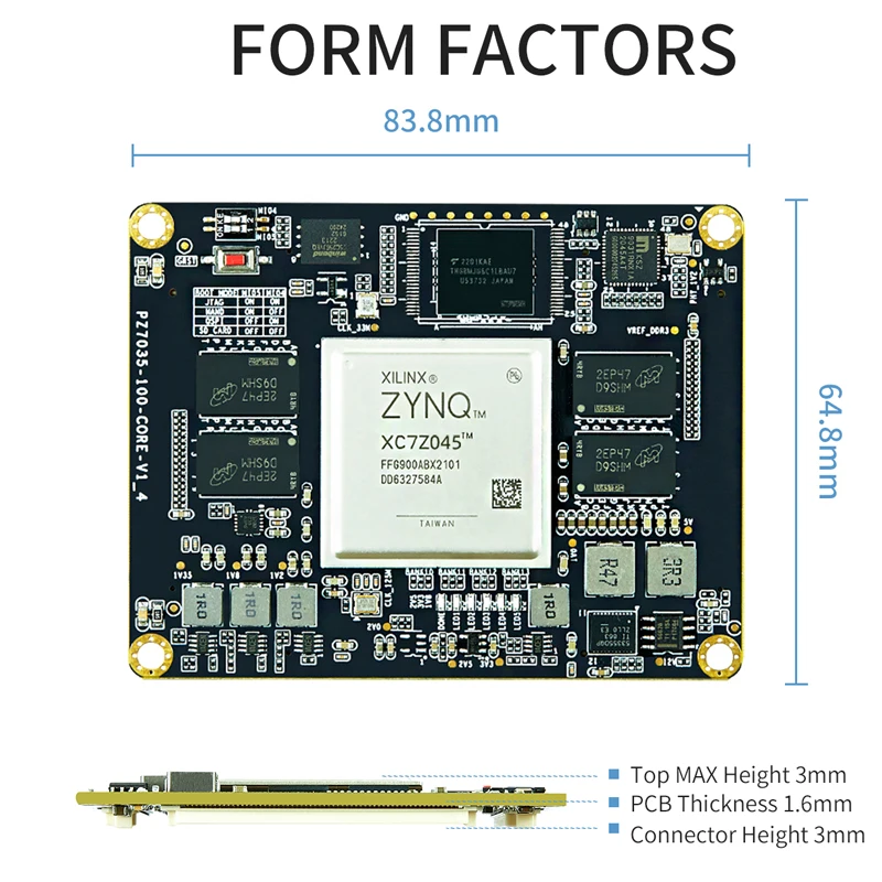Dma  xilinx zynq 7000 som PZ7045-SOM 900I ھ , zynq som fpga ھ , zynq 7000