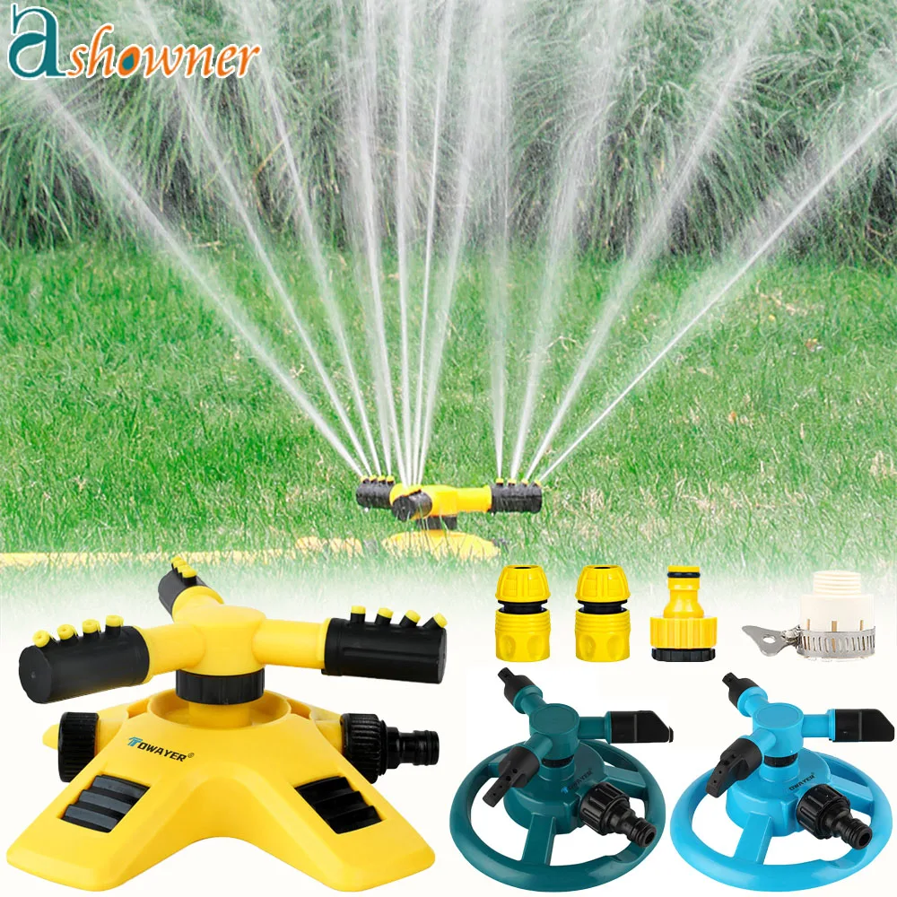 Rotating Sprinklers 360 Degrees Automatic Sprinkler Irrigation 15m