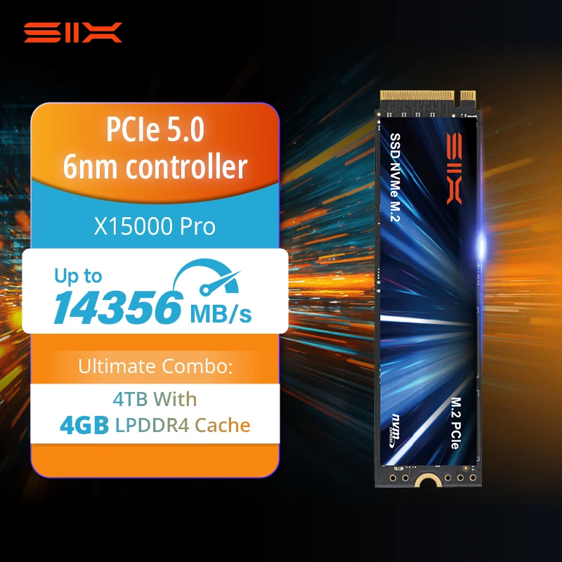 内蔵型SSD SIX15000 pro M.2 1TB PCIe 5.0 13600MB/s 内蔵型SSD SIX15000 pro M.2 1TB PCIe 5.0 13600MB/s 内蔵型SSD SIX15000