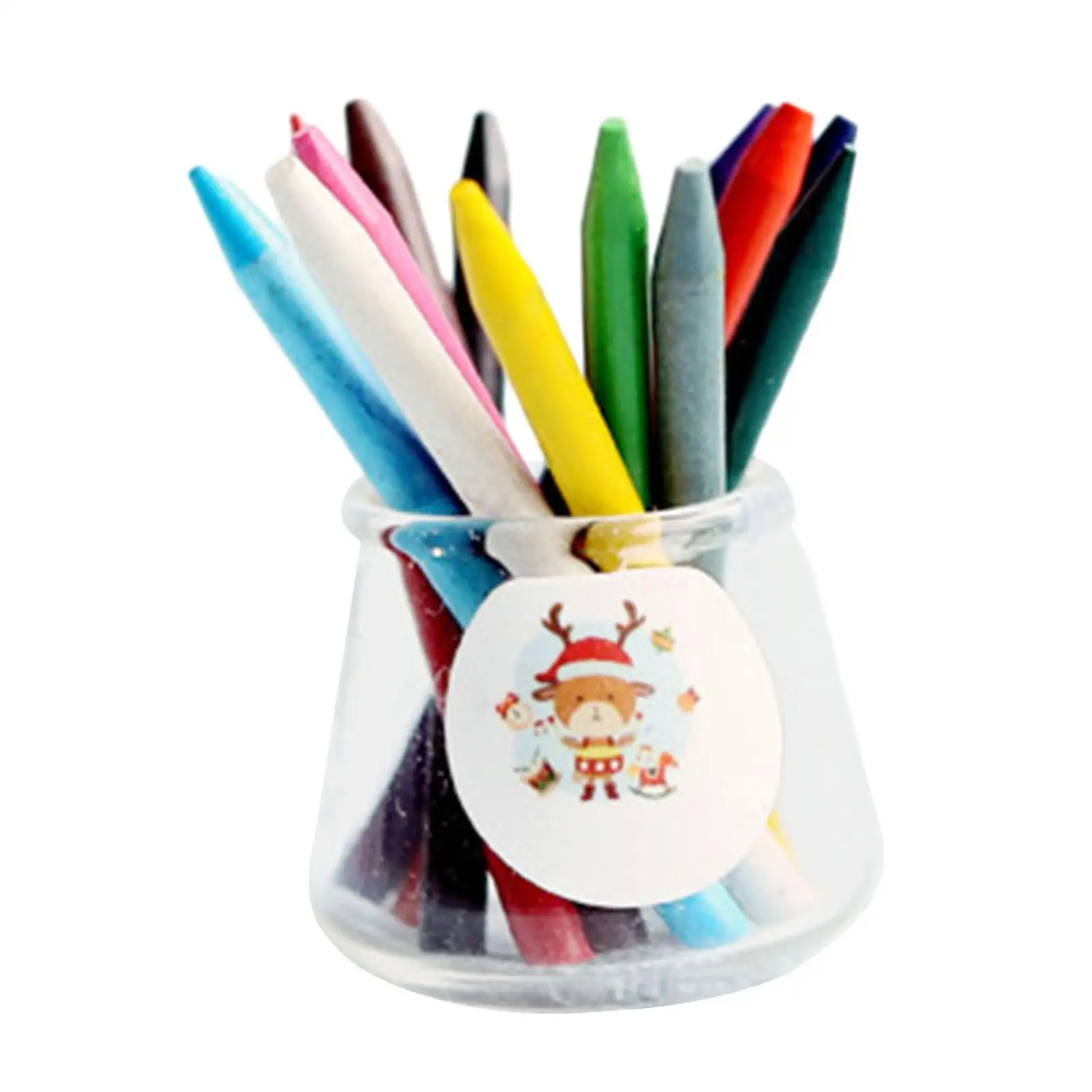

1/12 1:24 Dollhouse Crayons Pencils Micro Landscape Table Scenery Supplies Ornaments Mini Painting Tools Dollhouse Accessories