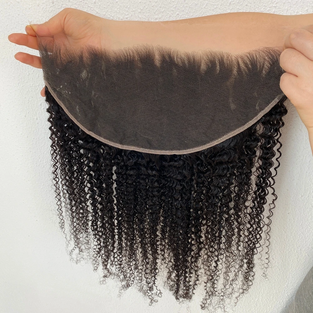 SKINLIKE Afro Kinky Curly 13x6 HD Lace Frontal Melt Skins 5x5 6x6 HD Lace Closure Invisiable 13x4 Frontal With Baby Hair