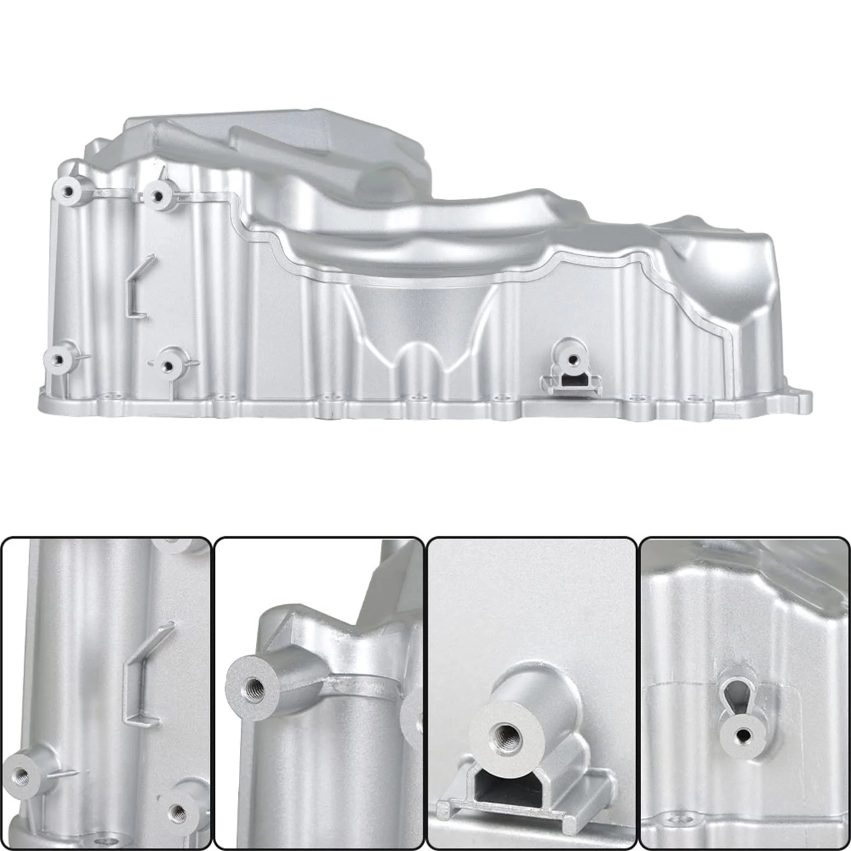 11137618512 Aluminum Engine Oil Pan 1113 7618 512 For BMW 125i 218i 220i 320i 328i 420i 428i 520i 523i 528i N20