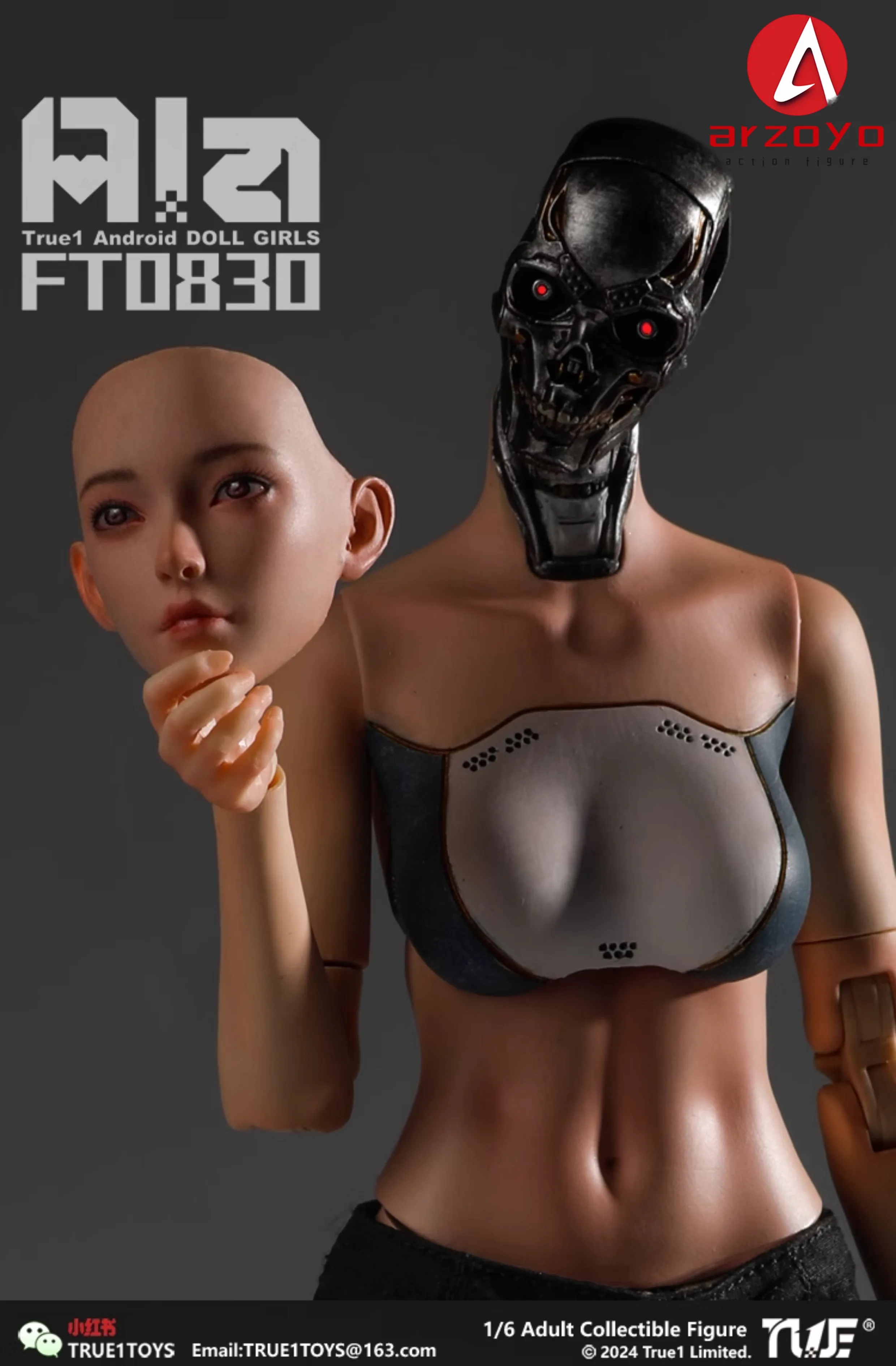 True1ToYS FT0830 Android GIrls Ala 人造人間 Android Ala FT0830 Cyborg Doll Figure