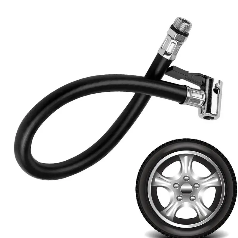 TireInflationHosePumpExtensionTubeAdapterUniversalTireAir