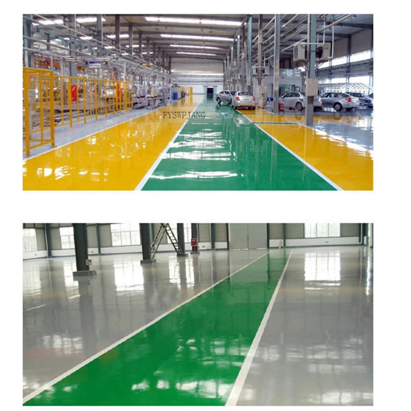 Transparent Varnish Water-Based Epoxy Floor Paint Waterproof Old House Renovation New House Decoration Exterior Wall Paint