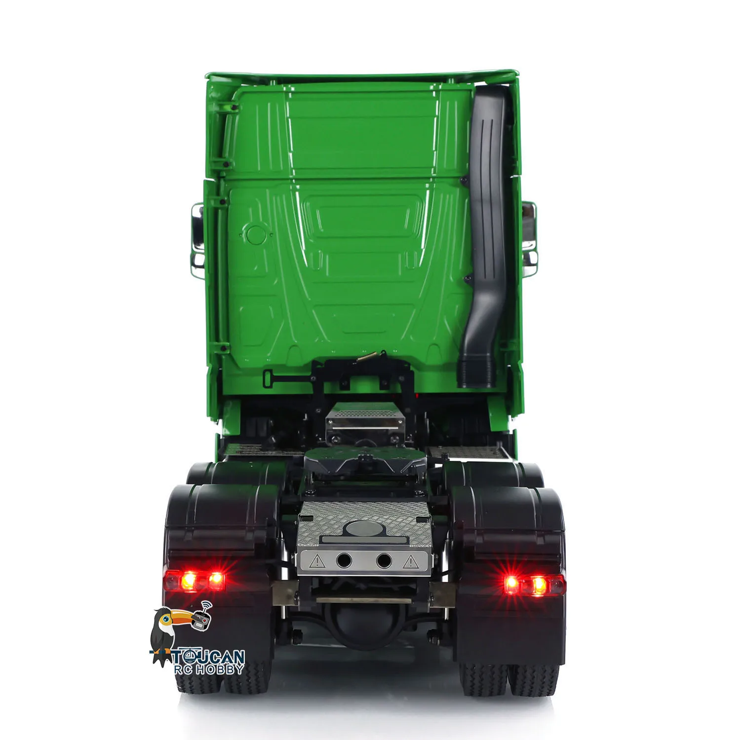 TOUCAN DIY 1/14 RC Tractor Truck 6x4 Remote Control Car RTR Painted Finished Light Sound Model Vehicle 3