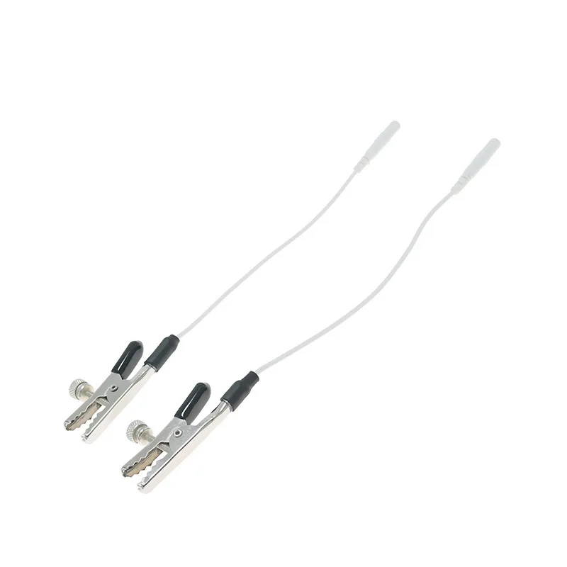 Electro Shock Full Body Massage Breast Clitoris Clip Therapy Stimulation Penis Nipple Clamps Accessories Sex Toys For Men Women