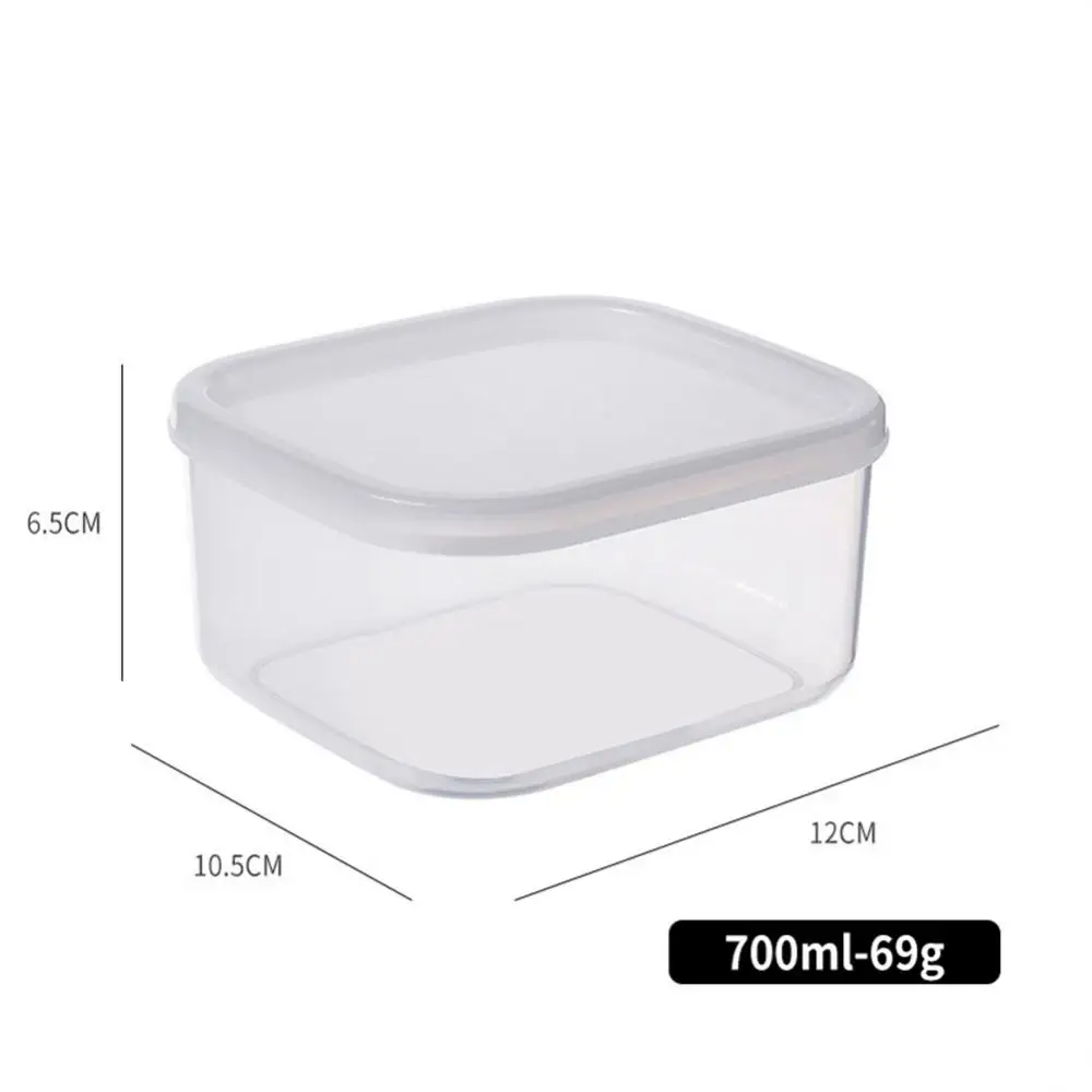 1/2/4PCS Fresh-keeping Boxes Set Refrigerator Sealed Container Food Storage Side Dish Box Microwave Heating Meat Special 2