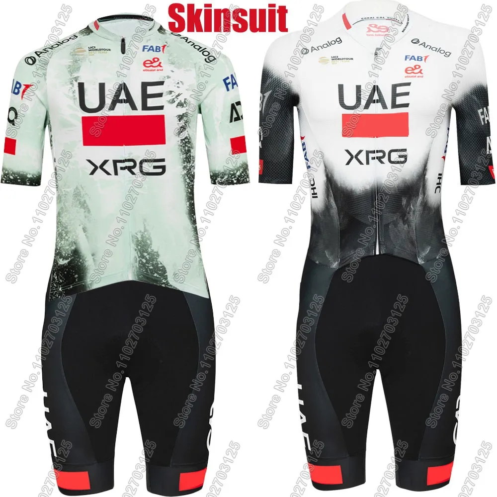 Skinsuit UAE Team Cycling 2025 TDF Bodysuit Short Cycling
