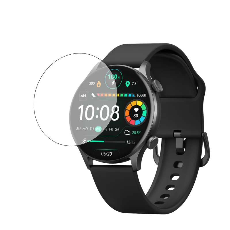 5Pcs Tpu Soft Smartwatch Cover Protettiva Trasparente Per Haylou Solar Plus Rt3 Ls16 Smart Watch Screen Protector Accessori