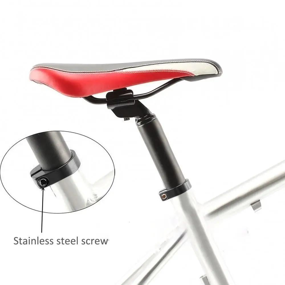 Bicycle Seatposts Clamps 25.4mm/28.6mm/31.8mm Bicycle Aluminum Alloy Single Nail Seat Tube Seatpost Clamp