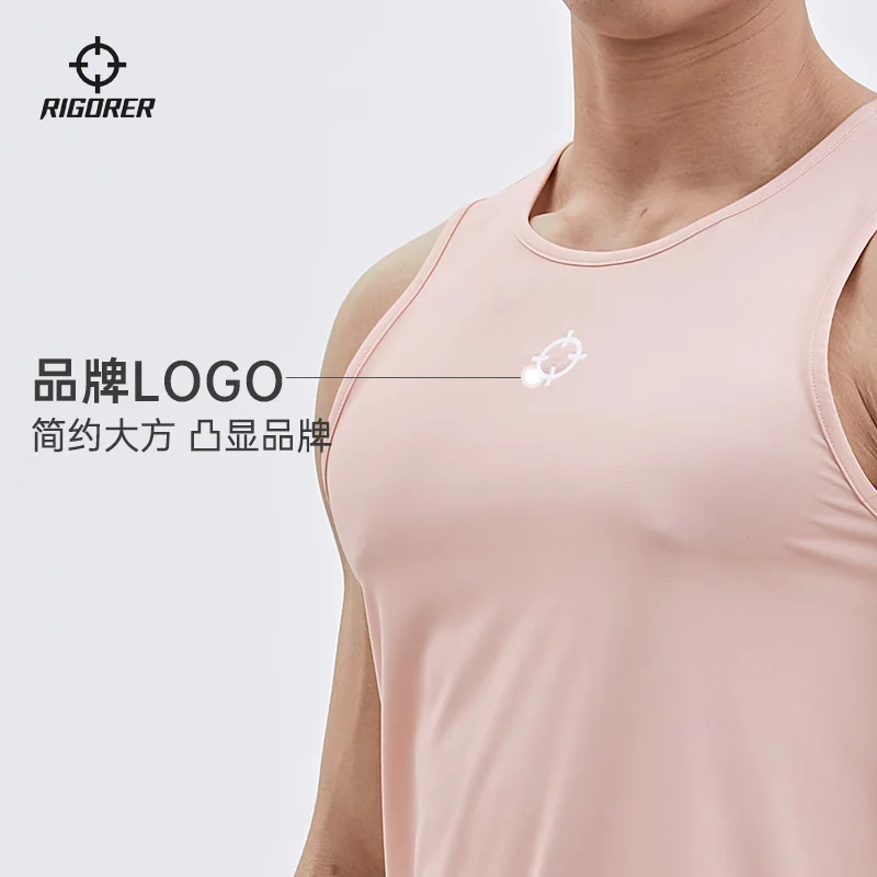 Men Sports Vest Summer Basketball Running Fitness Muscle Train Breathable Sweat-wicking Sleeveless T-shirt men sport tees