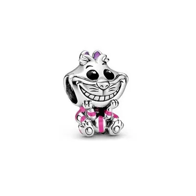 Colgante de plata de ley 925 con dibujos animados de Disney para mujer, abalorio de Marvel Baby Yoda Winnie Stitch, compatible con Pulsera Original, regalo de joyería
