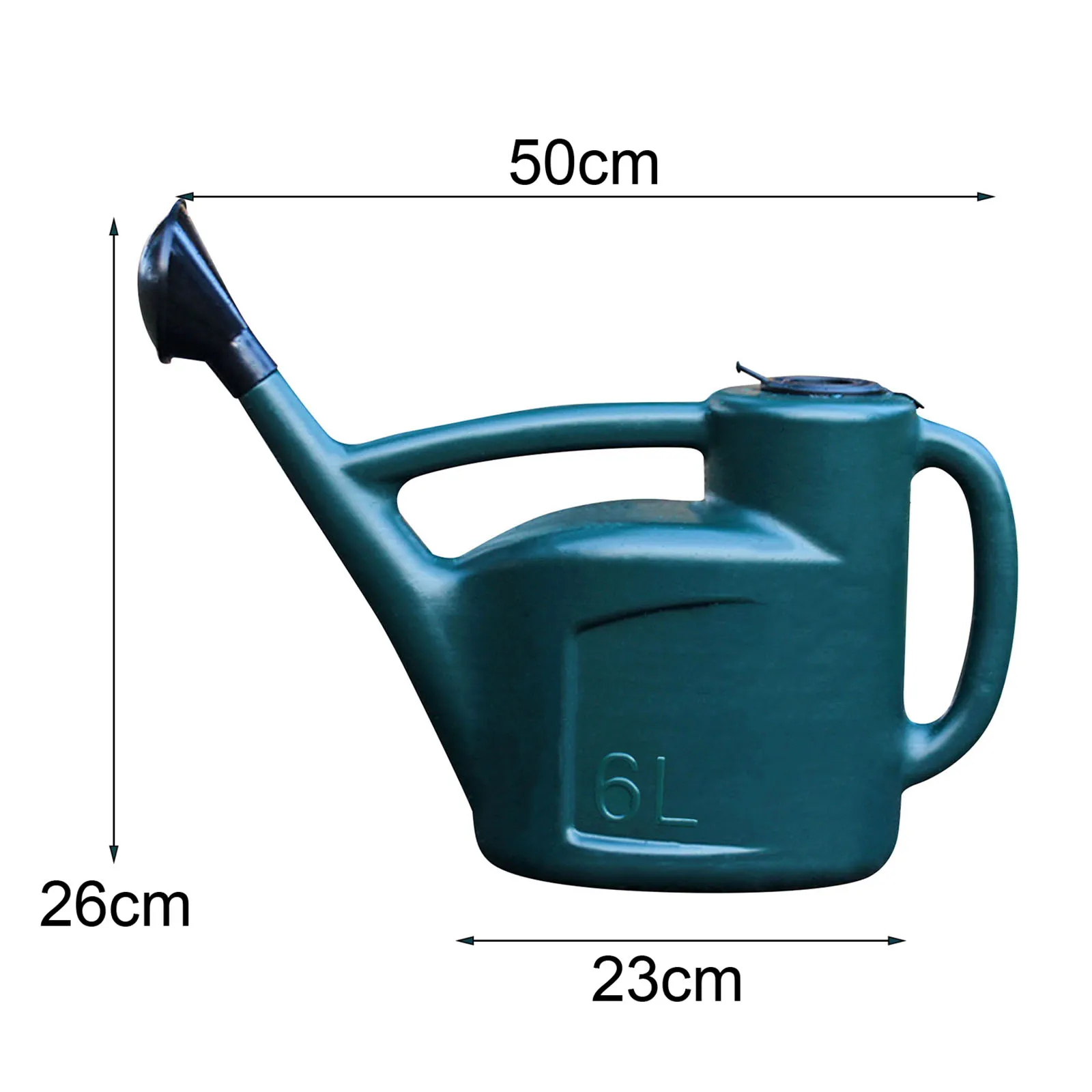 Elegant Farmhouse Long Spout Watering Can with Sprinkler Head
