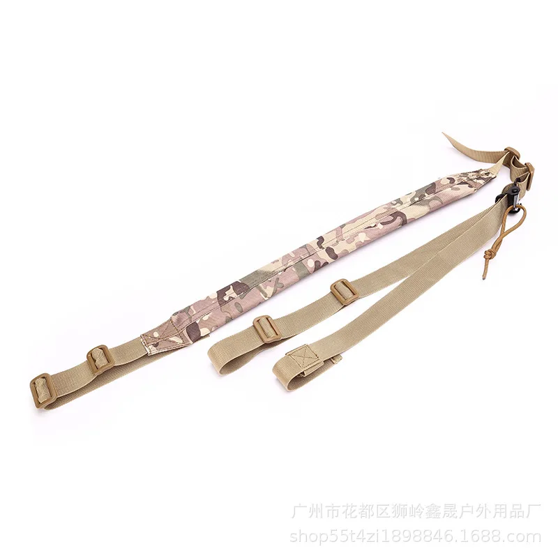 

Tactical Hunting Quick Adjustable MK2 Rifle Sling Strap Shooting 2 Points Padded Gun Sling Shoulder Strap equipamentos para caça