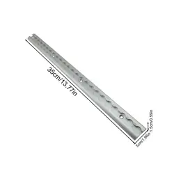 Aluminum Tie - Down Track Rail for Enclosed Trailers - Secure Cargo Fixing for Travel and Long - Distance Transport (35cm slide rail set)