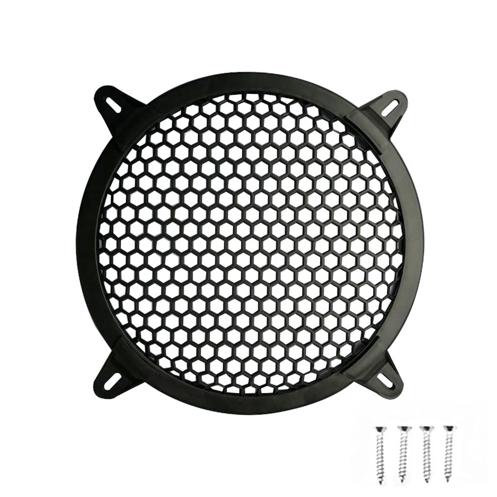 8inch Loudspeaker Cover Professional With Screws Iron Horn Decor Speaker Grill Mesh Replacement Parts Protect Guard Car Audio