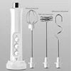 Wireless Milk Foam USB Rechargeable Handheld Electric Foam Maker 3 Speeds for Latte Cappuccino Hot Chocolate Coffee Whisk Mixer 3