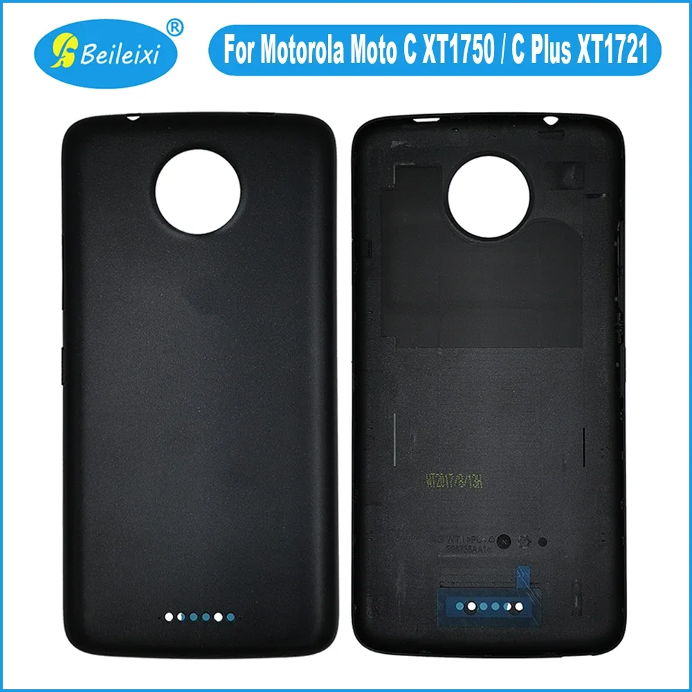 

For Motorola Moto C XT1750 XT1754 / C Plus XT1721 XT1723 Battery Back Cover Door Back Housing Protective Durable Back Cover