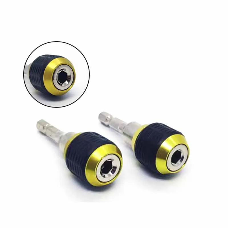 

Universal Quick Self-locking Connector Screwdriver Drill Bit Extension Rod Holder Adaptor Convector 1/4'' Hex Shank Pop-up Arbor