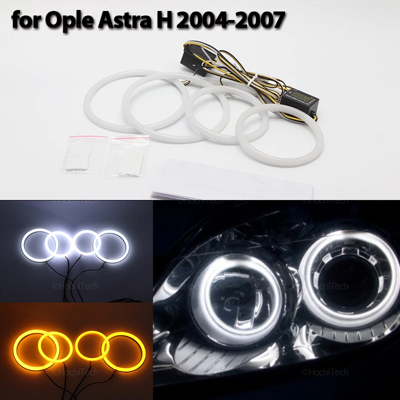 

Галогенная фара с кольцом «ангельские глазки» для OPEL Astra H 2004-2007