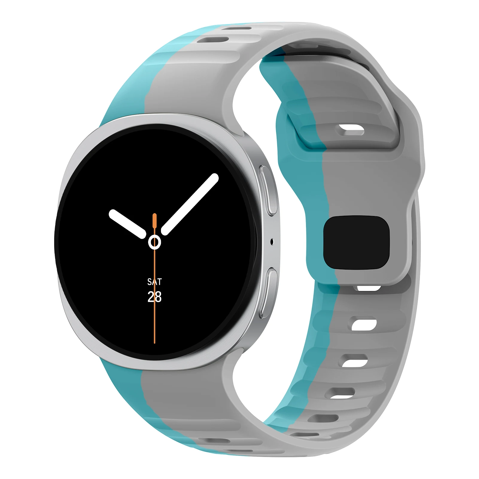 Rugged Silicone Sport Band - Enhanced Strap