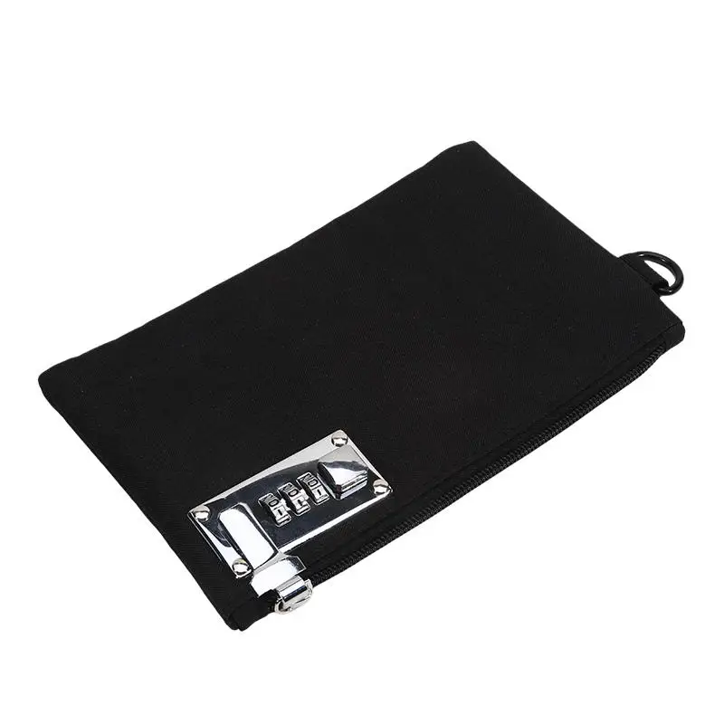 Coin Purse With Password Lock Anti-theft Portable Credit Card Bag Multifunctional Mobile Phone Bags Oxford Cloth Wallet Travel
