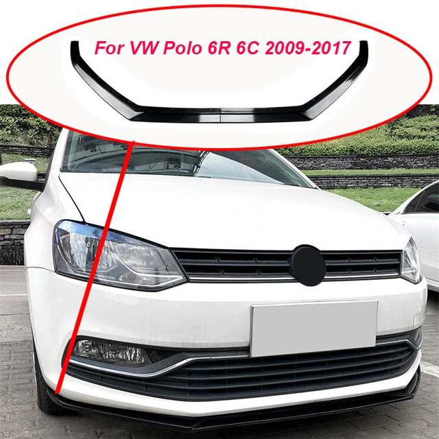 3 Pcs Frontschürze Lip Für Volkswagen Polo 6R 6C Körper Kit Auto