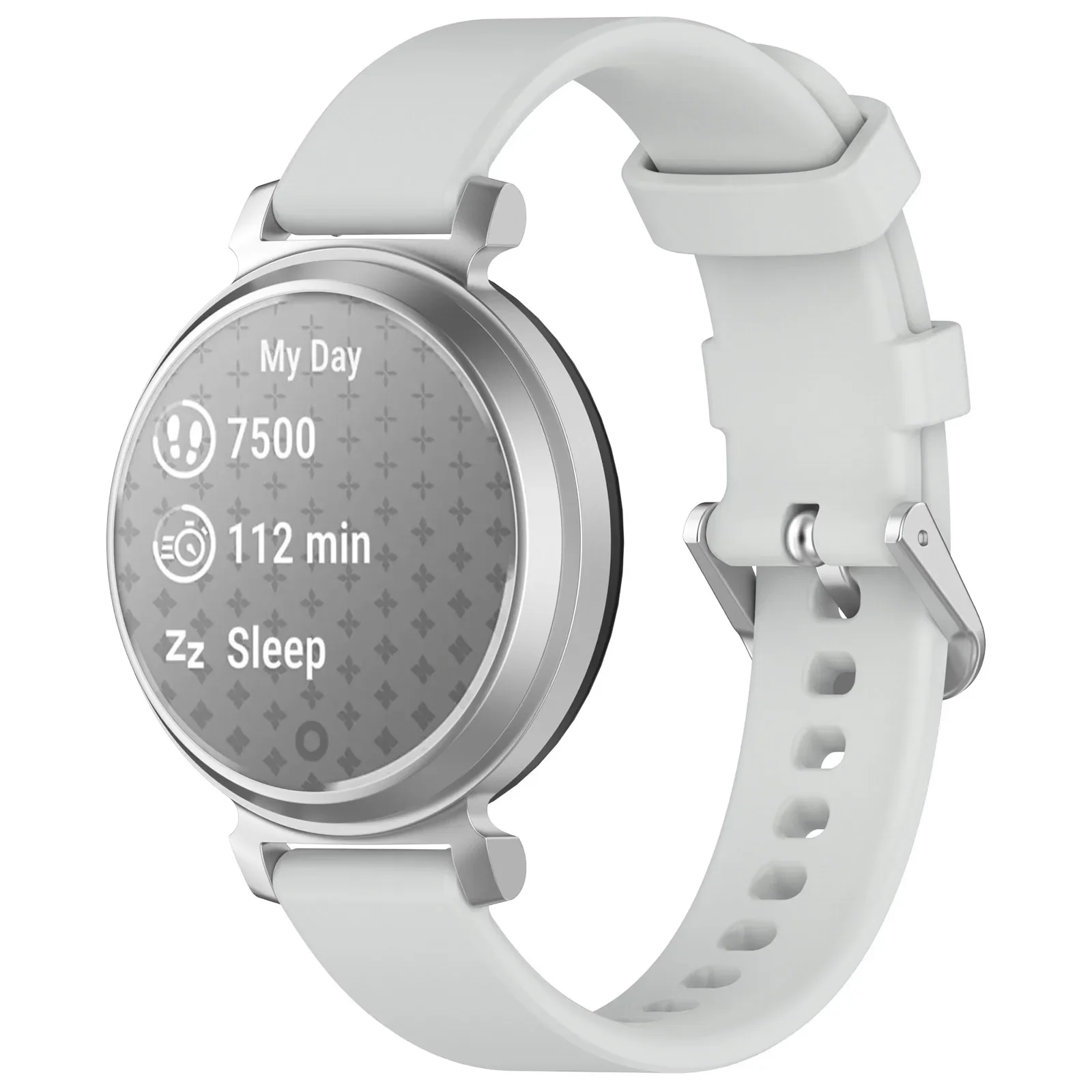 Official Silicone Watchband Strap for Garmin Lily 2 - Soft 14mm Bracelet Accessory